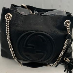 Authentic Gucci soho shoulder bag